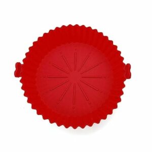 luftfritteuse matte silikon luftfritteusenmatte silikon fritteuse kitchen silikonauflagen luftfritteuse silikonmatte ersatzmatte wiederverwendbar rot