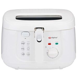 alpina Frytkownica 1800 W, 2,5 l, do 190ºC, biała