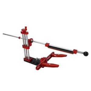 Regulowana Ostrzałka do Noży 360 Drgree Rotation Flip Design Stały Kąt Szef Kuchni Ostrzałka do Noży z 6 Osełkami