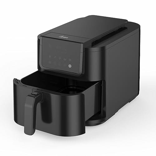 ARDES - ARFRYA05L Luftfritteuse Fritteuse INFINITY 8L - Slim Airfritteuse XL Hohlraum Super tief aus Metall Kapazität 8 Liter - AirFryer mit digitalem Touchdisplay und Timer 60' - obrazek 6