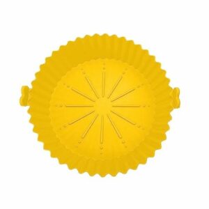luftfritteuse matte silikon luftfritteuse matte silikon fritteuse kitchen silikonauflagen luftfritteuse ersatzmatte wiederverwendbar gelb