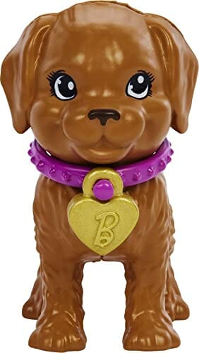 Barbie HKD87 - Zestaw do zabawy w adopcję lalki i szczeniaka z lalką b - obrazek 4