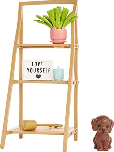 "Zestaw Barbie Kolorowa Kąpiel - HKT93 - Lalka Szatynka, Szczeniaczek, Mydło" - obrazek 4