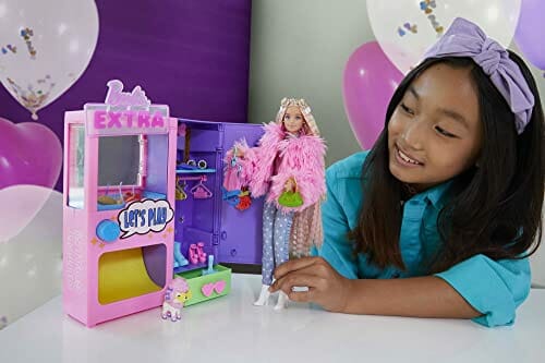 Barbie Extra Kreator stylu Zestaw z 20 akcesoriami, w tym figurką pude - obrazek 7