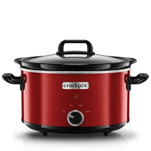 Crock-Pot Wolnowar, Czerwony, 3,5 L