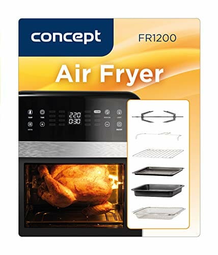 CONCEPT Hausgeräte Hausgeräte FR1200 Gesundes Frittieren, 12 liters - obrazek 5