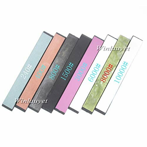 8 w zestawie, osełka, kamień szlifierski, młynek 240# 400# 800# 1500#