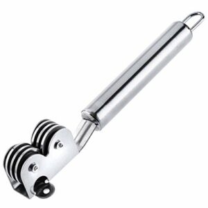 Ostrzałka KADAX do Noży ze Stali Nierdzewnej - Srebrna, Poręczna, Łatwa Obsługa