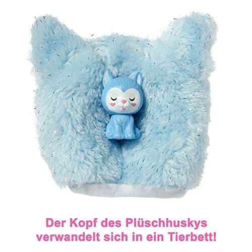 Barbie Lalka | Cutie Reveal Lalka z kostiumem husky | Lalka z serii Zi - obrazek 3