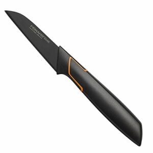 Fiskars Edge Nóż do Obierania, Czarny, 8 cm