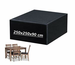 Mutsitaz Pokrowce na meble ogrodowe 250x250x90cm