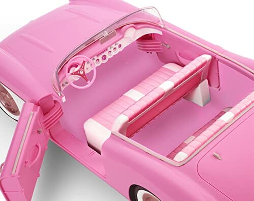 Barbie Filmowy kabriolet Deluxe Różowe auto Corvette inspirowane filme - obrazek 7