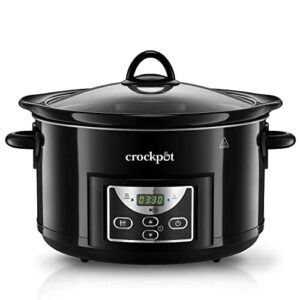 Crock-Pot Wolnowar, Czarny, 4,7 L