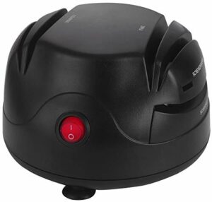 StilGut Elektryczna ostrzałka do noży, nożyczki, śrubokręty z antypoślizgową podstawą, czarna