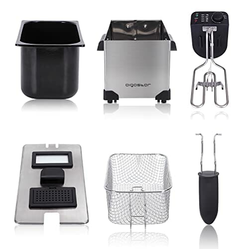 Aigostar Ushas 30HEZ - Frytkownica 2200W, 3 l, Regulacja temperatury, - obrazek 2