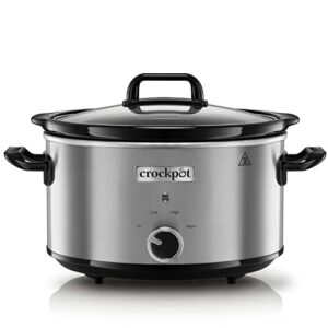 Crock-Pot CSC025X wolnowar, Slow Cooker, chrom, 3,5 l, stal nierdzewna