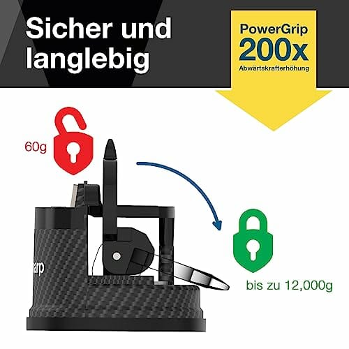 AnySharp Ostrzałka do Noży, Bezpieczne Użycie Bez Używania Rąk, Przyss - obrazek 7