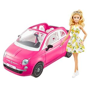 Prezent dla Dzieci: Barbie Fiat 500 HGV03 - Akcesoria!