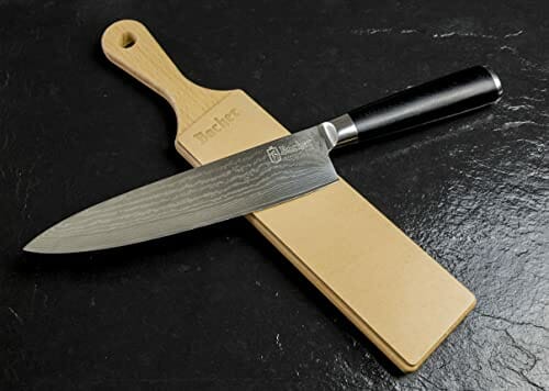 BACHER dwustronny skórzany pas do ostrzenia strop do polerowania noży - obrazek 3