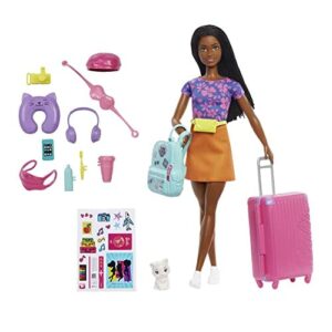 Lalka Barbie „Brooklyn” Roberts z Kotkiem i 10 Akcesoriami HGX55