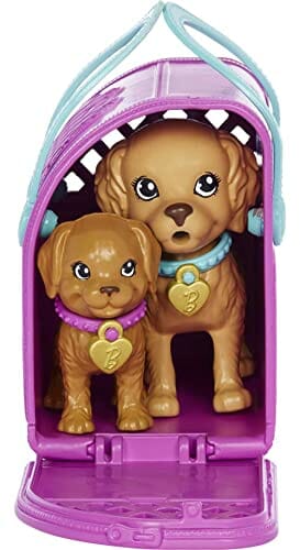 Barbie HKD87 - Zestaw do zabawy w adopcję lalki i szczeniaka z lalką b - obrazek 3