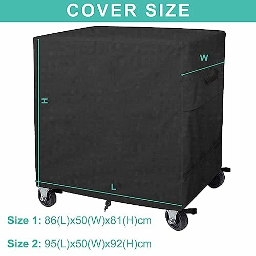 Pokrowiec ochronny na wózek chłodzący 80l - AXPQHL - obrazek 7