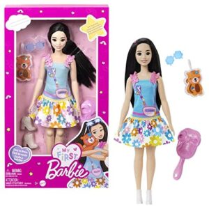 "Barbie Moja Pierwsza Barbie Renee - Elastyczna Lalka HLL22 dla Dzieci"