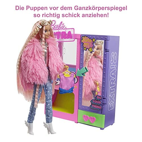 Barbie Extra Kreator stylu Zestaw z 20 akcesoriami, w tym figurką pude - obrazek 5