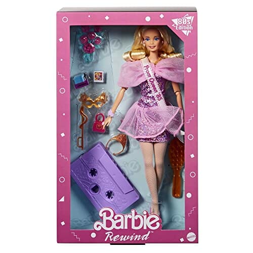 Barbie Rewind Szkolny bal Lalka i akcesoria w stylu lat 80. Lalka z fa - obrazek 2