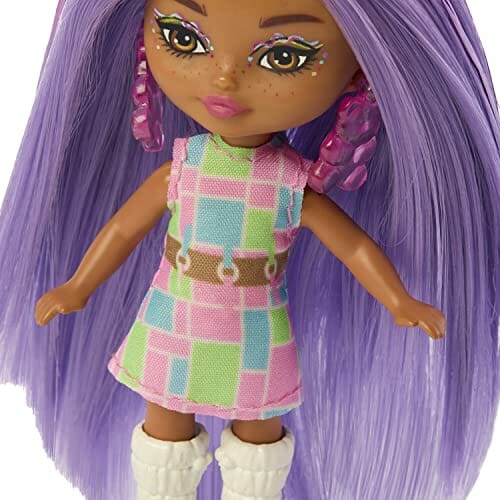 Barbie Extra Mini Minis Lalki Wielopak Zestaw 5 małych lalek Barbie w - obrazek 3