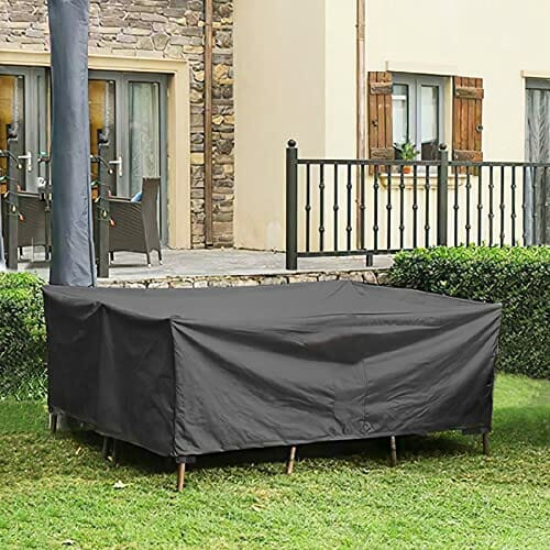 RATEL Pokrowiec na stół i krzesła, wodoszczelny, wiatroszczelny (242 x 162 x 100 cm) - obrazek 2