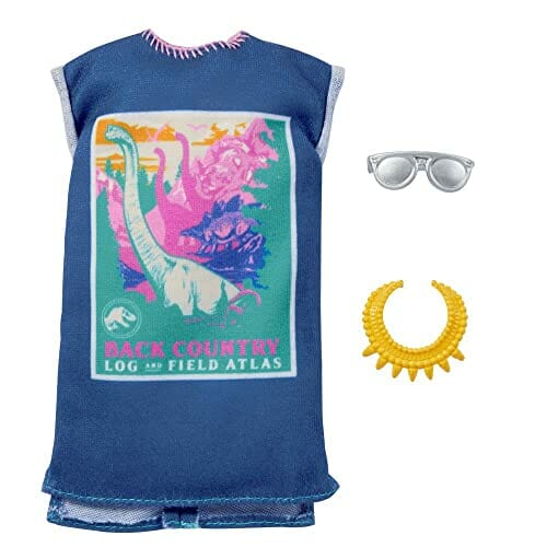 Barbie Jurassic World GRD47 Fashion Look Pack, sukienka z akcesoriami - obrazek 3