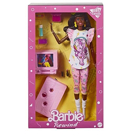 Barbie Rewind Piżama party Lalka i akcesoria w stylu lat 80. Lalka z c - obrazek 3