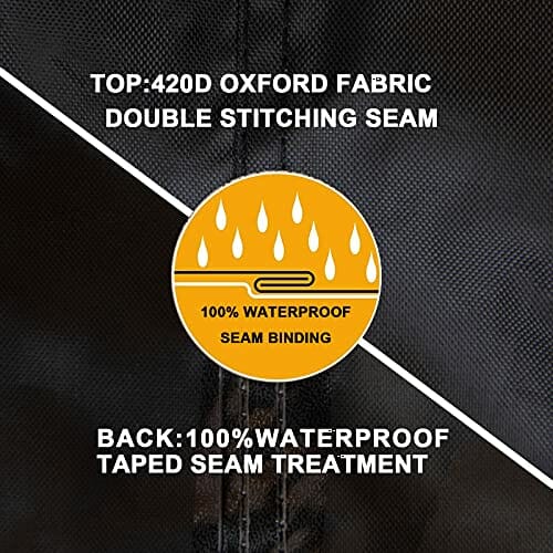 YoungBee Pokrowiec na meble ogrodowe, wodoodporna osłona ochronna anty - obrazek 6