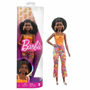Lalka Barbie Fashionistas HPF74 - Retro Y2K, Afro, Prezent dla Dzieci