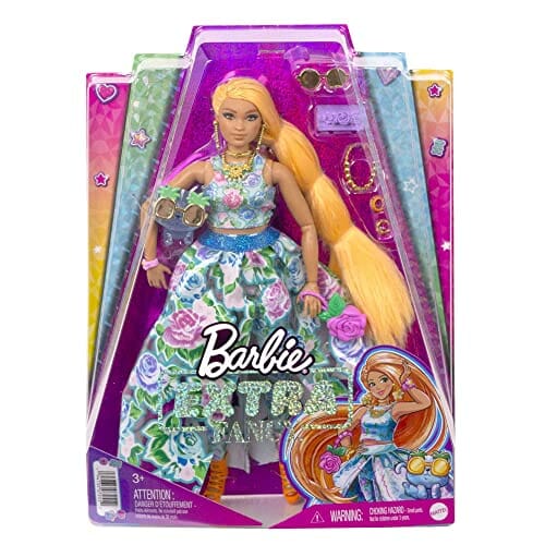 Barbie Extra Fancy Lalka z punktami zgięcia, bardzo długimi włosami, k - obrazek 2