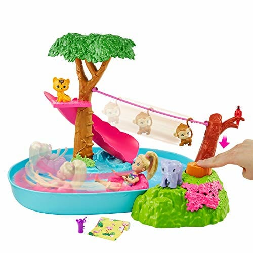 Barbie and Chelsea The Lost Birthday Splashtastic Pool Surprise Playse - obrazek 4