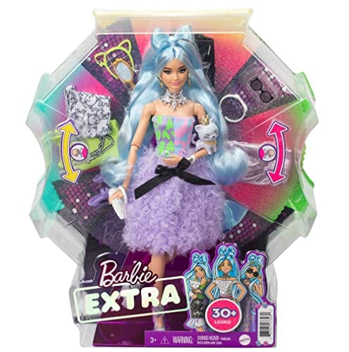 Zestaw Barbie Extra GYJ69 - 30 Stylizacji, Akcesoria, Zwierzątko dla Dzieci 3+ - obrazek 2
