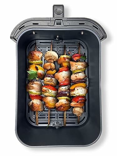 ARDES - ARFRYA05L Luftfritteuse Fritteuse INFINITY 8L - Slim Airfritteuse XL Hohlraum Super tief aus Metall Kapazität 8 Liter - AirFryer mit digitalem Touchdisplay und Timer 60' - obrazek 2