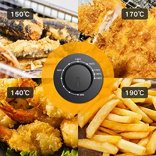 Aigostar Ushas 30HEZ - Frytkownica 2200W, 3 l, Regulacja temperatury, - obrazek 8