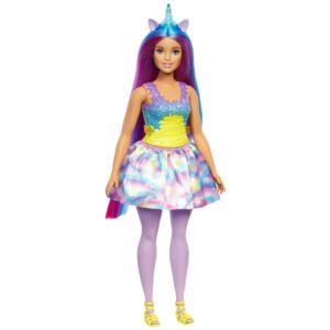 Lalka Jednorożec Barbie Dreamtopia HGR20 dla Dzieci 3+