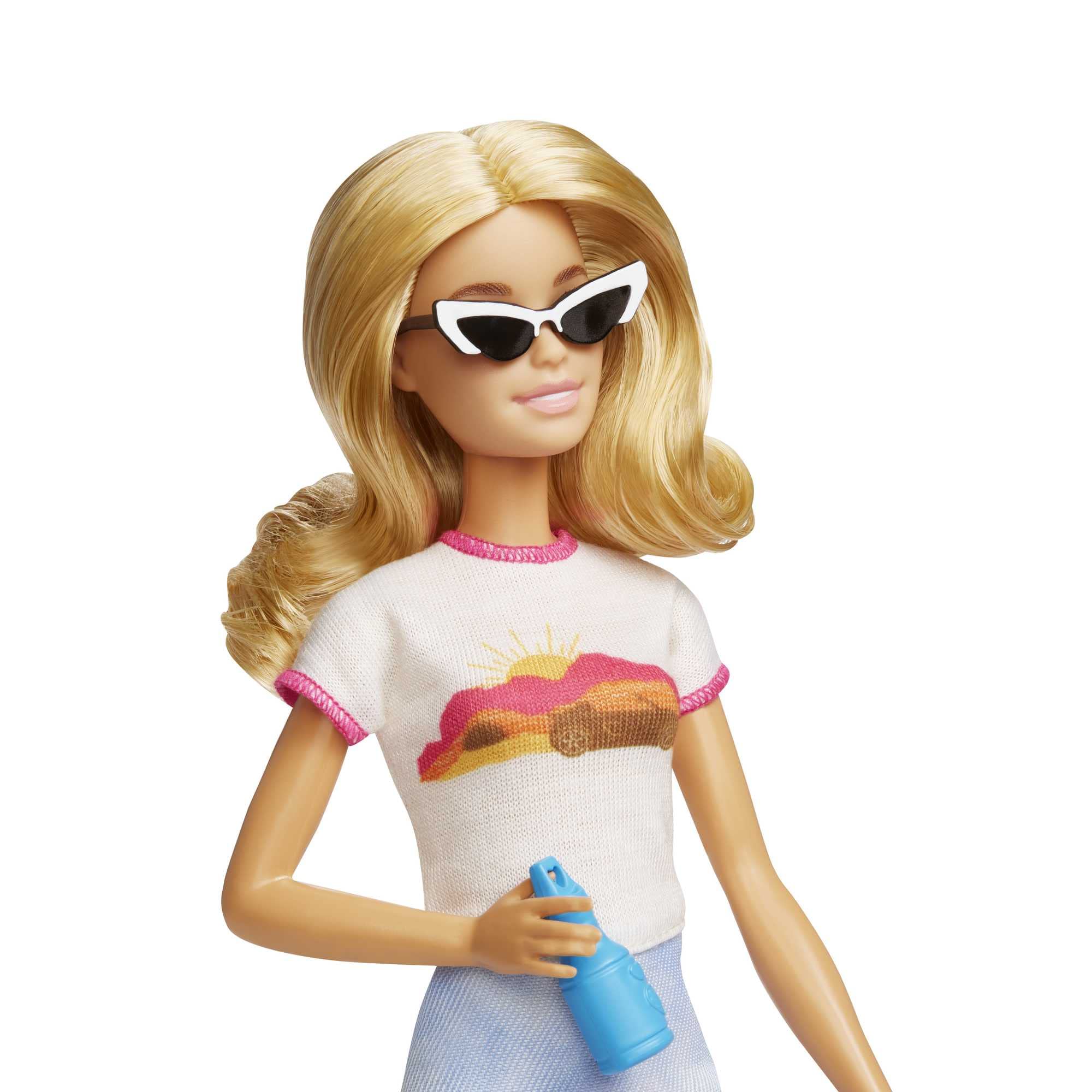 Barbie Malibu w podróży; Zestaw podróżny z lalką Barbie "Malibu" Rober - obrazek 2
