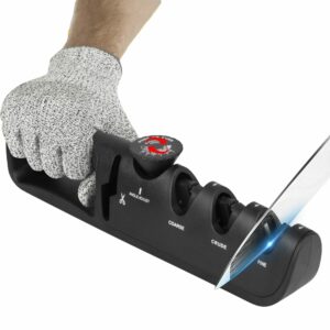 Ostrzałka do Noży 4w1, Ręczna, Kuchenna, Regulowany Kąt