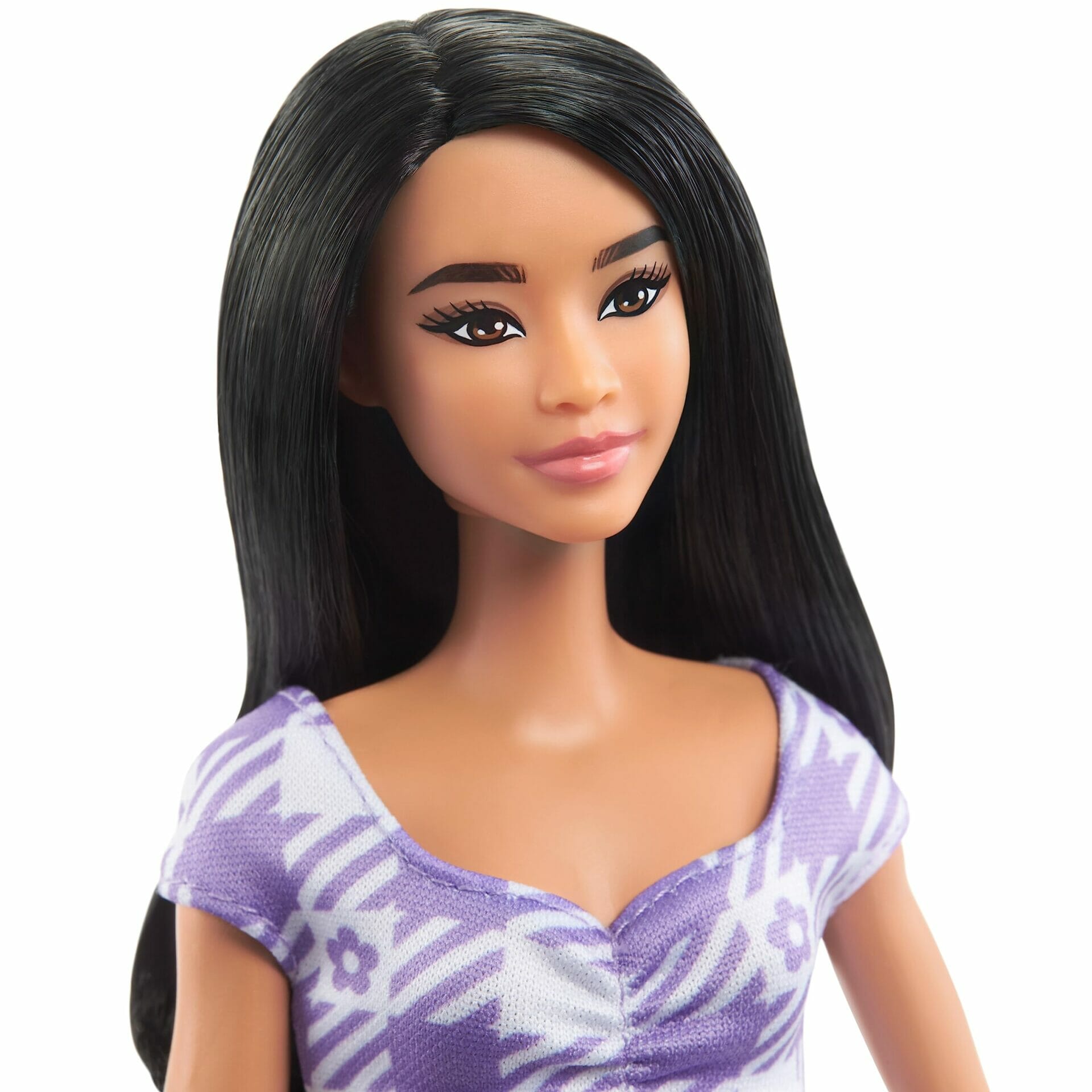 Barbie Fashionistas Lalka (brunetka) wyższa niż standardowa, w kracias - obrazek 6