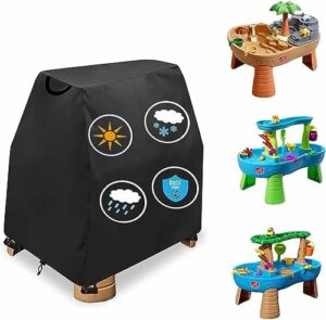 Geananao Showers Wasserspieltisch Abdeckung für Step2,Winddicht UV-Beständiges,Garten Wasser Spieltisch Schutzhülle für Kinder,Toddlers Water Table Abdeckhaube