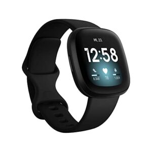 Fitbit Versa 3 – smartwatch zdrowia z długą żywotnością baterii, wbudowanym systemem GPS i monitorowaniem tętna