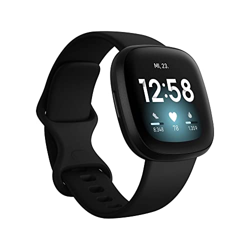 Fitbit Versa 3 – smartwatch zdrowia z długą żywotnością baterii, wbudowanym systemem GPS i monitorowaniem tętna