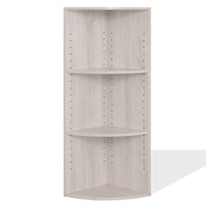 Rebecca Mobili Regał na książki narożne płyta wiórowa efekt