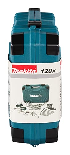 Makita E-06616 120 Piece Maintenance Set Blue/Black - obrazek 9