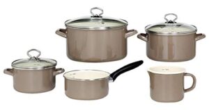 Krüger Karl 91866 zestaw emaliowanych garnków 5-częściowy